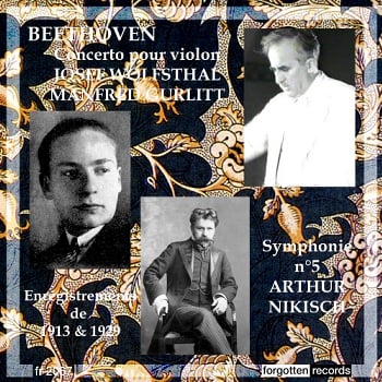 Intégrale des Symphonies Prométheus Beethoven Concerto pour violon 